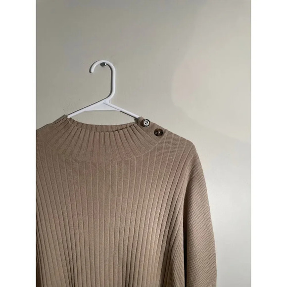 Barbour Amal Knitted Jumper‎ in Light Fawn - Picture 3 of 12